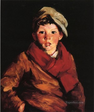  Robert Pintura al %C3%B3leo - Retrato de Cafferty Escuela Ashcan Robert Henri